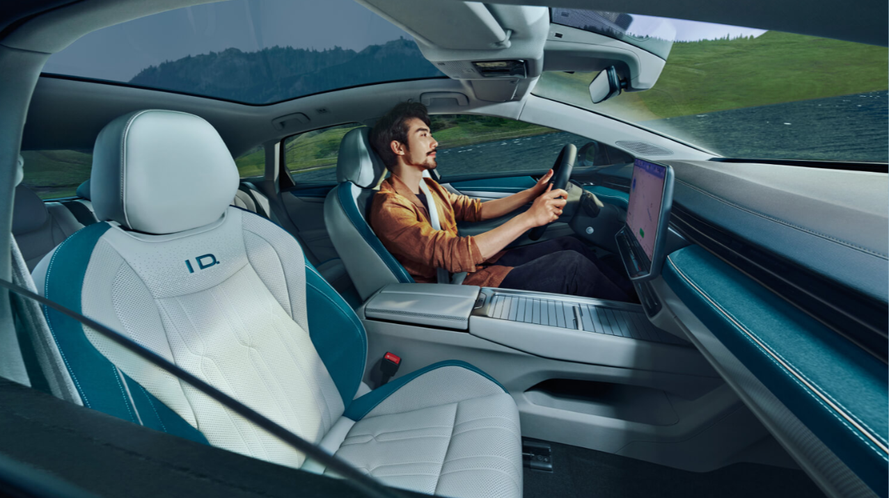 Car Entertainment System 2024 ID-7 Vizzion Air Electric Car