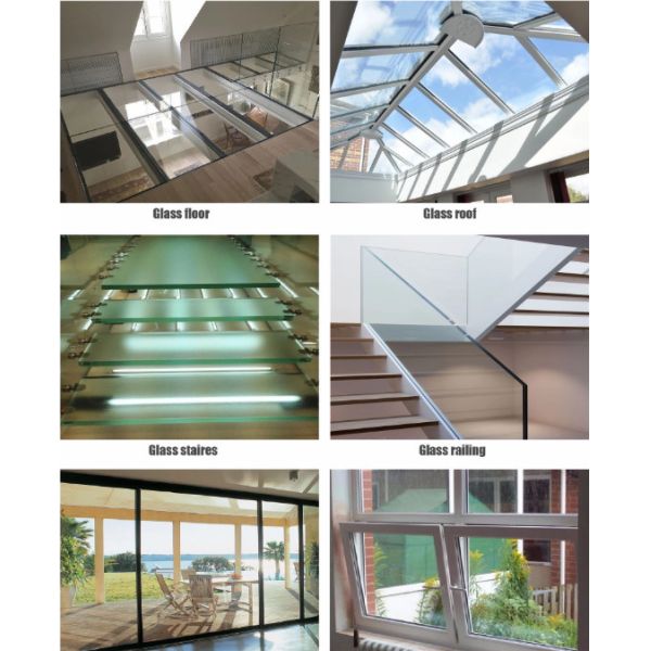 Стекло поликарбоната фильма ПВБ прокатанное/стекло прокатало звукоизоляцию Виндовс