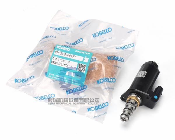 YN35V00051F1 Excavator Solenoid Valve , G24YA50 Kobelco Solenoid Valve