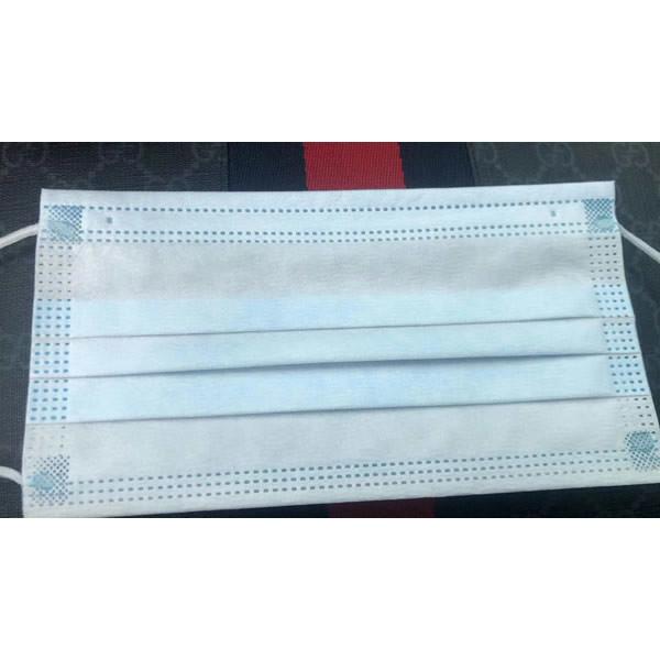 Non Sterile Disposable Surgical Face Masks Hospital Mouth Mask Foldable Design