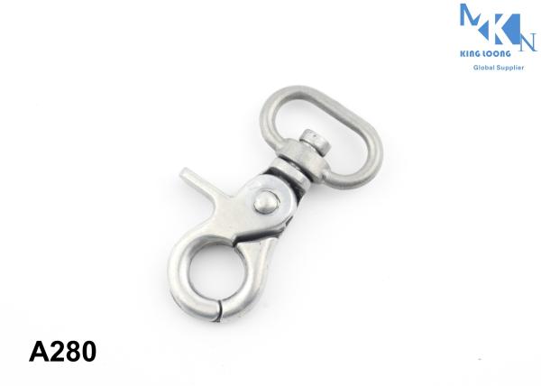 OEM Or ODM Bulk Bag Snap Hook , Metal Swivel Snap Hooks For Straps