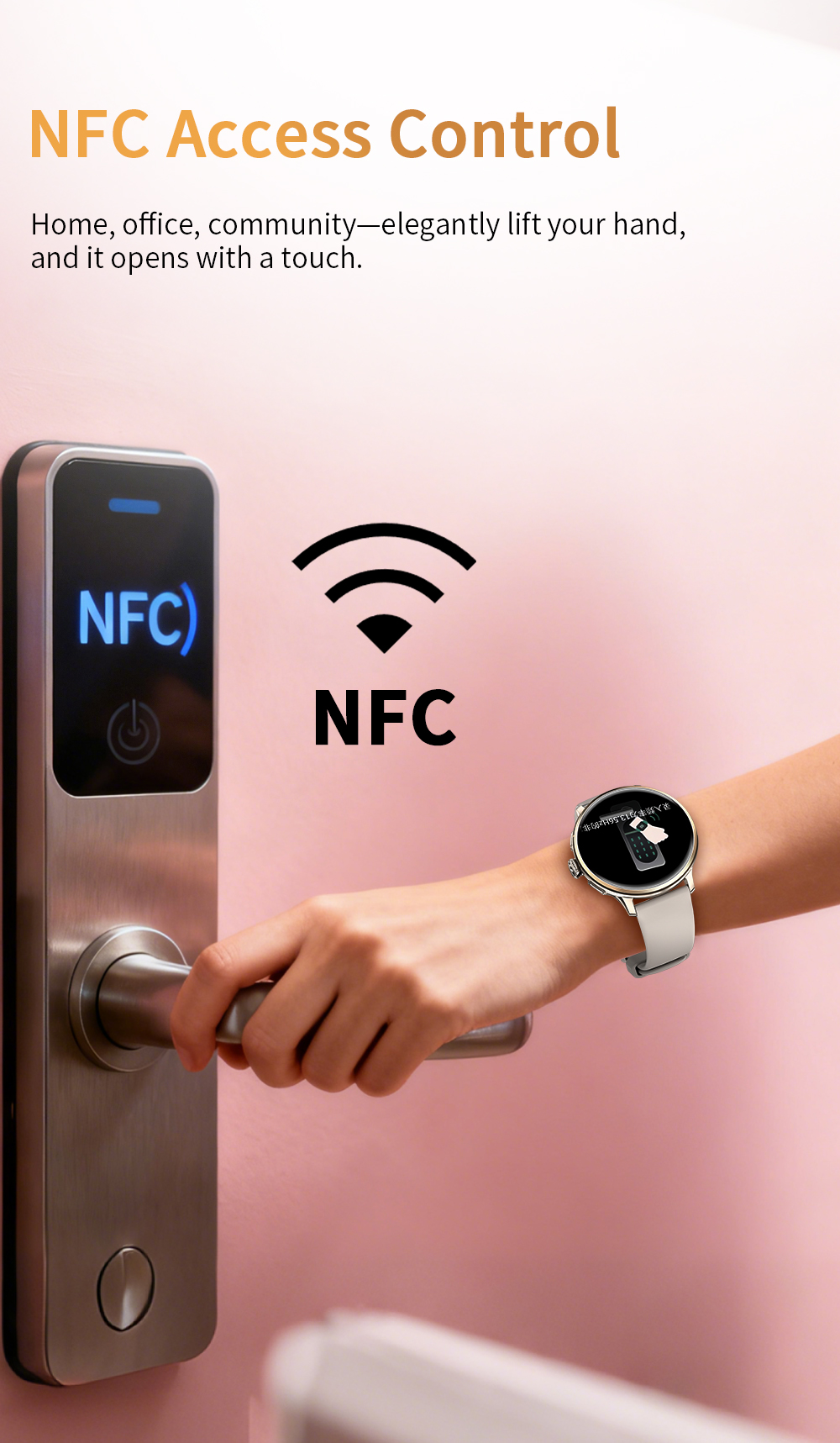 H88 4G Android Women's Smart Watch 49mm AMOLED Display 3GB+32GB Storage NFC SIM Card Video Call IP68 Waterproof Alloy SDK