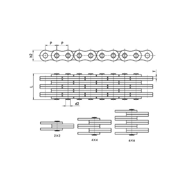 Сильная Pre напрягая сверхмощная стальная цепь лист