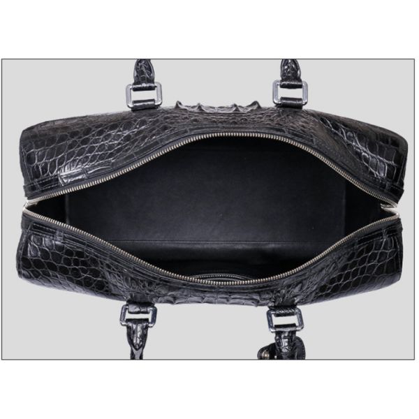 New crocodile-skin business travel carry-on handbag male high-end big volume business travel luggage briefcases