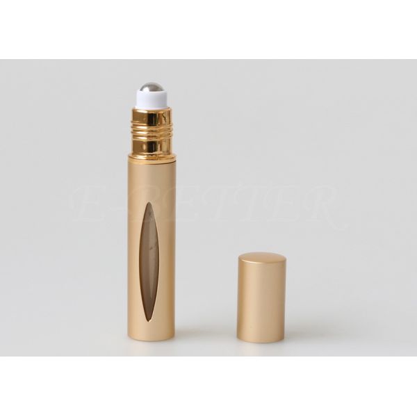 раковина контейнера духов Rollerball стекла атомизатора духов перемещения 10ml алюминиевая