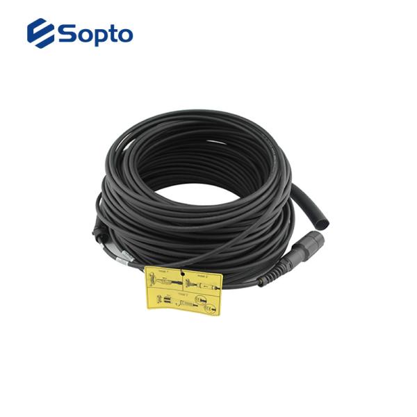 Standard Size CPRI Fiber Optic Patch Cords For Duplex LC Connectors