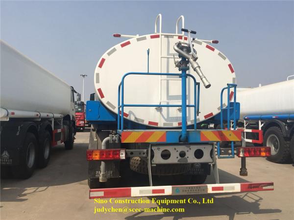 Large Capacity Liquid Tanker Truck 15000L Water Tanker Lorry 266hp Engine