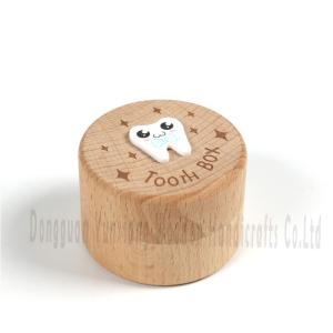 Caja de Dientes de Madera Premium para Niños – Caja de Recuerdos Personalizada