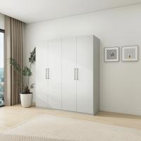 Ensemble de chambre en bois 4 portes Armoire de chambre Armoire de chambre Armoire de meubles en bois