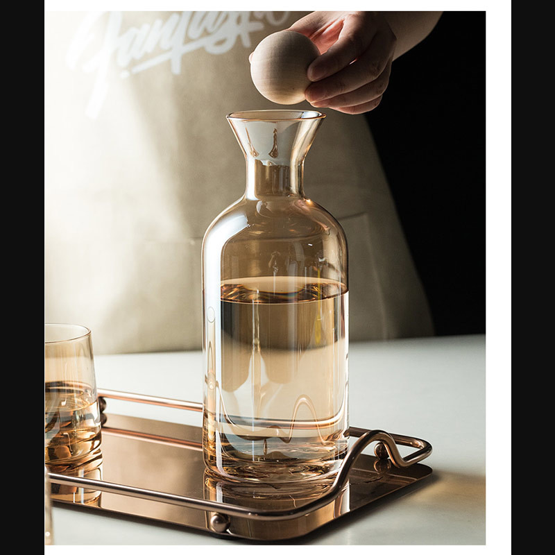 Чайник боросиликатного стекла домочадца крышки 1200ml силикона