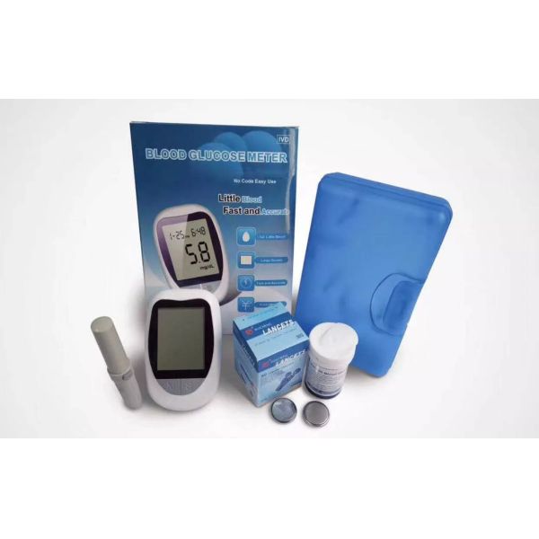 1.1-33.3mmol/L Digital Blood Sugar Monitor Code Free Digital Diabetes Monitor