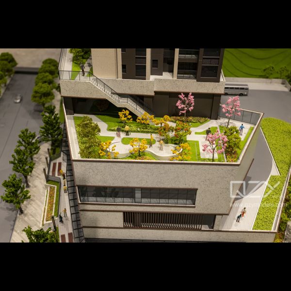 Архитектурные миниатюры Shenzhen Talents Housing Group- 1:100 Модель резиденции Юнпан