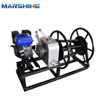 7kw Cable Take Up Machine pulling winch For Electric Power Construction