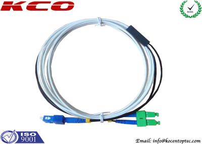 Cabo de remendo da manutenção programada Dx do duplex do único modo do SC/UPC-SC/APC do cabo de remendo da fibra ótica de FTTH