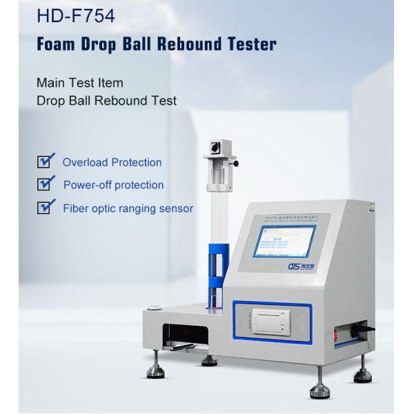 Машины испытания ASTM мебели пены отскока шарика D3574 с экраном касания LCD