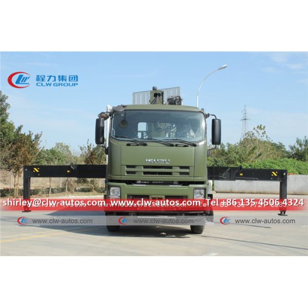 ISUZU GIGA Truck Mounted Palfinger SPS4000 Straight Boom Crane