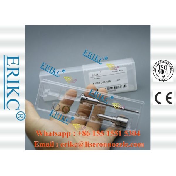 ERIKC Diesel injetor 0445120059 repair kits F 00R J03 468 bosh F00RJ03468 injector nozzle DSLA128P1510 kit F00R J03 468