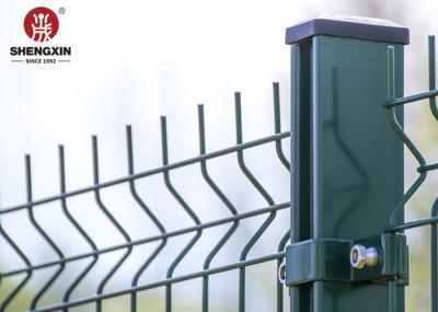 Eco Friendly Decorative Welded Wire Fence Panels 3d With Curve