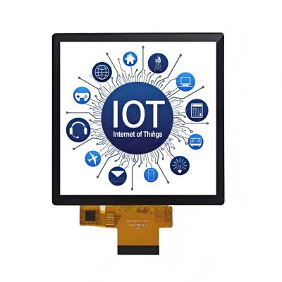 4 Square Industrial TFT LCD (720x720) w/ PCAP Touch, -20°C~70°C Operation, RGB Interface | SFTO400XC-7013ACT