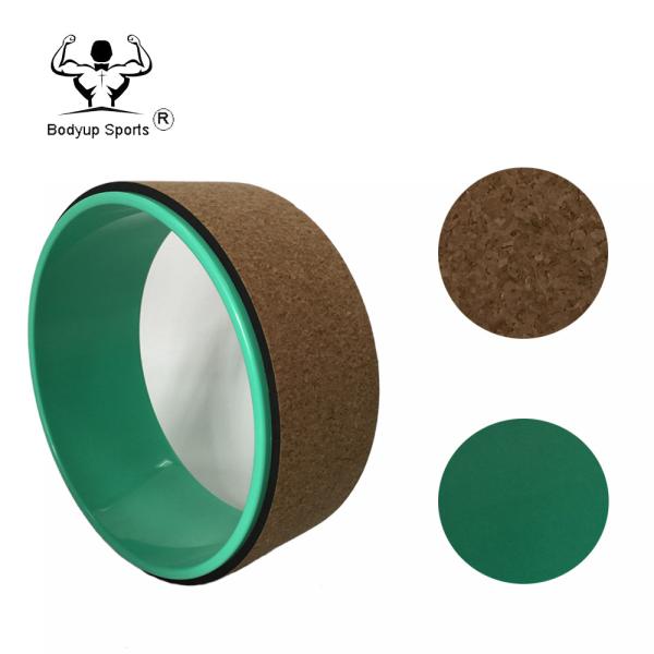 Body Building Yoga Balance Wheel , Yoga Exercise Wheel Customized Color