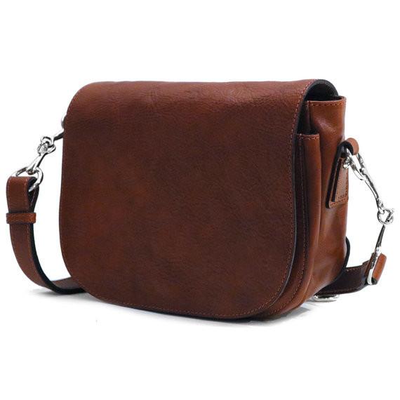 eather Saddle Bag / Classic Saddle Bag / Crossbody Saddle Bag / Leather Shoulder Bag / Handmade Women's Bag