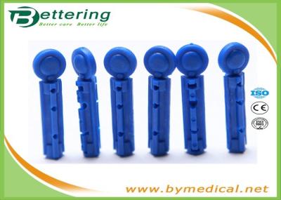 Surgical Sterile Blue Colour Plastic Twist Top Disposable Blood Lancet Blood Sample Needle Asepsis Blood Collector