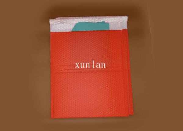 Eco - Friendly 9x12 Poly Mailers PE Film Material With Air Bubble Linings