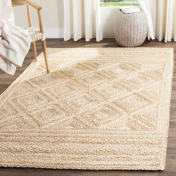 Домашний офис 6mm 2500gsm плоско соткет естественный мягкий ковер сизаля