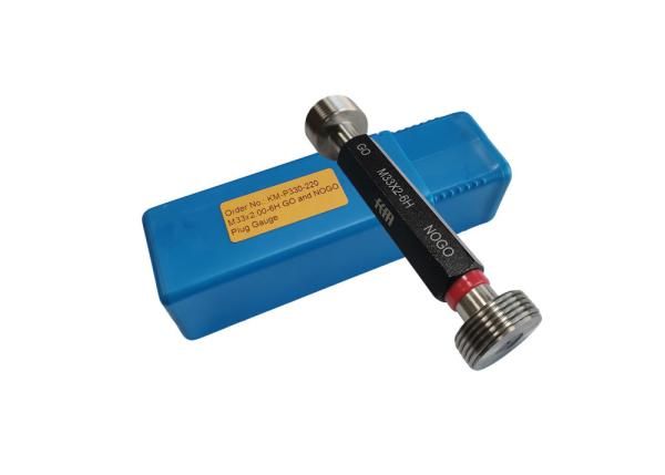 Simple operación de alta calidad M33х2.00-6H GO y NOGO Medidor métrico de enchufe de hilos con certificado de calibración