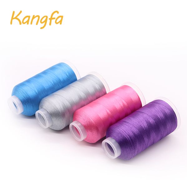 Окрашенный текстурированный рисунок 1000м 150D Восковая нить для швейной кожи
