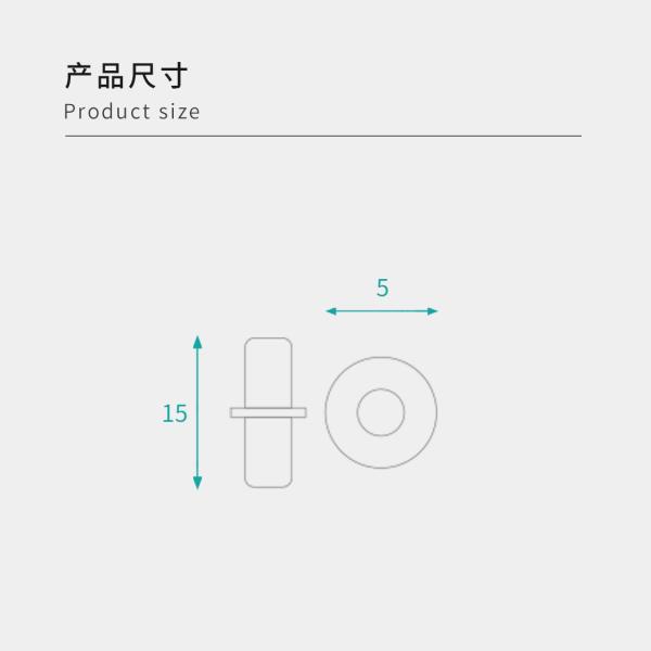 Industrial Metal Shelf Pins Furniture Shelf Pegs High Durability OEM