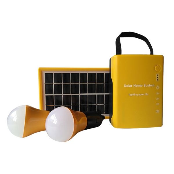 Switch Controller Solar Panel High Lumen Solar System Lamp with 15-30h Working Time