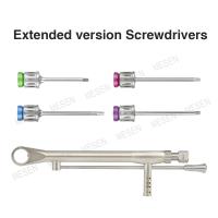 Dentiste Version étendue Implantés tournevis kit de prothèse universel Dimensions précises / Résistant à l'abrasion