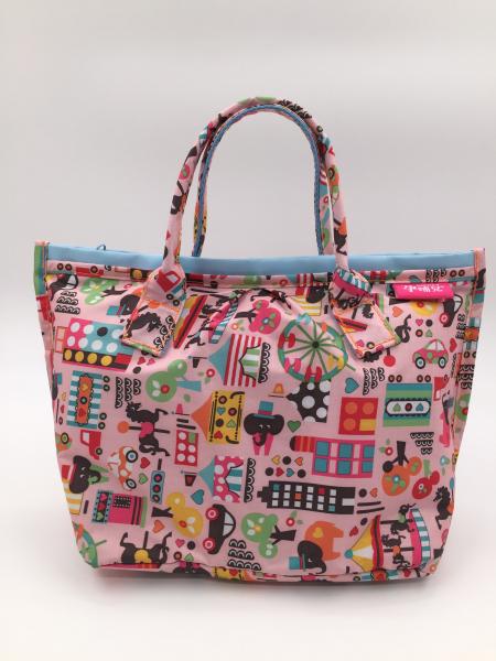 Colorful 210D Ripstop Polyester Handbags Ladies Fashion Handbags Reusable