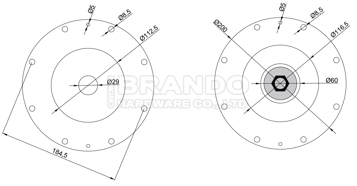 K10200 CA102MM RCA102MM Pulse Jet Valve 4'' Diaphragm Repair Kit