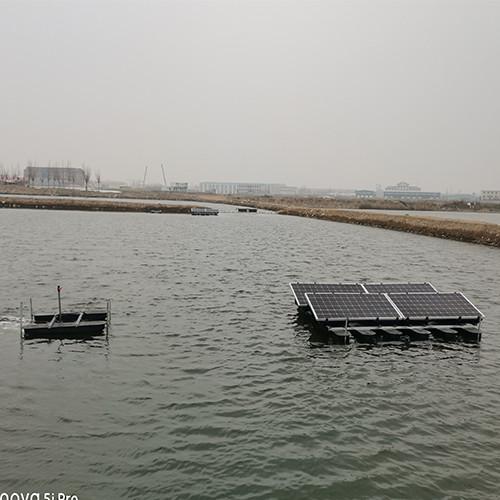 Oxygénateur flottant solaire DC pour bassin, durable pour l'élevage de poissons et de crevettes