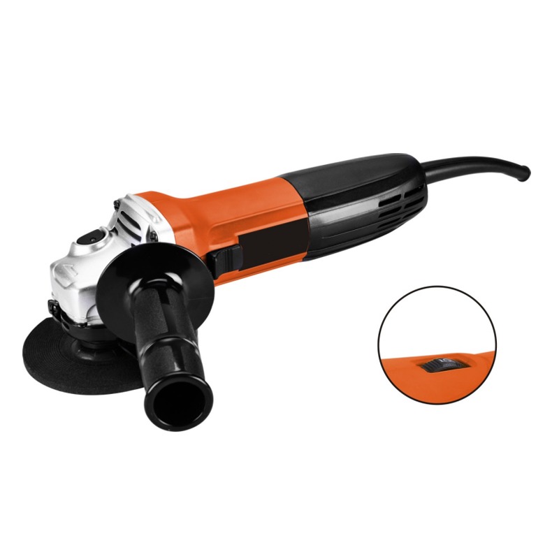 720W Brushless Professional Compact Angle Grinder 115mm Electric Grinding Tool for Metal Cutting Polishing Deburring and DIY Use