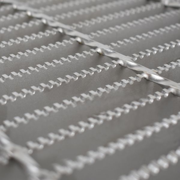 Serrated Stainless 316 Heavy Duty Steel Grating For Drainage