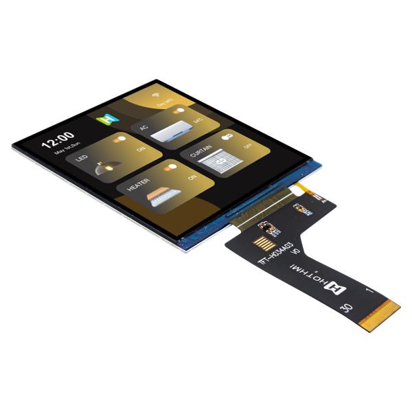 3.4 inch square color LCD module 480X480px color screen module NV3049/MIPI