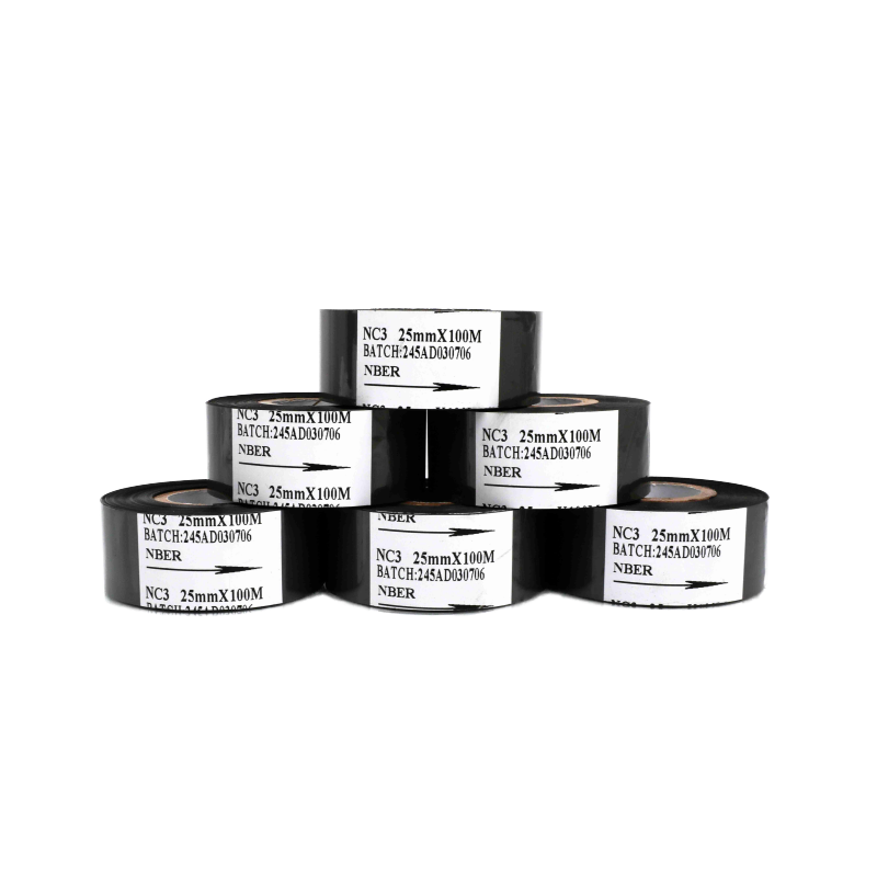 PET Plastic Hot Coding Foil Hot Stamping Ribbon Washable Hot Foil Marking Tape For Food Carton