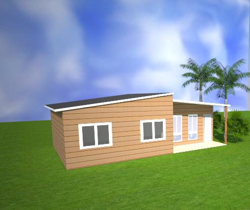 Australian Portable Facory Preço de aço leve Granny Flats Modulares baratos Casas pequenas / pré-fabricadas