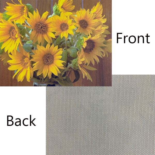Heavy Duty Large Format Inkjet Printing Poly Cotton Canvas Eco Solvent Ink