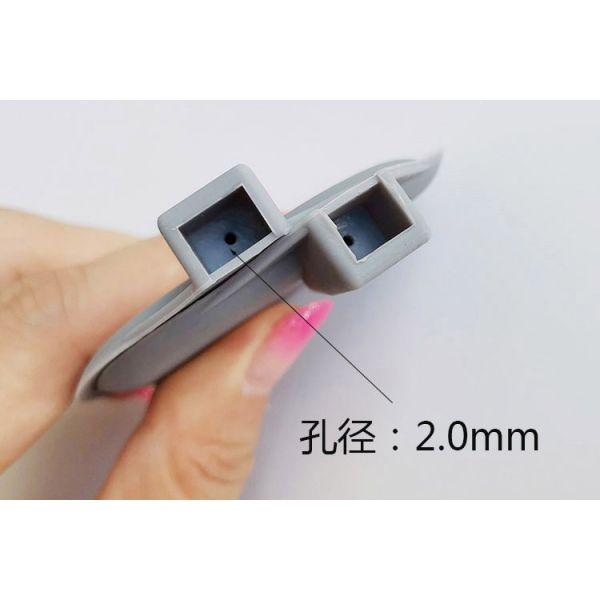 Factory wholesale round 65mm tens electrodes silicon pad medical conductive rubber electrode