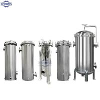 Casilla de filtro de bolsas SS304/SS316L para el trabajo a temperaturas de 5-40 grados