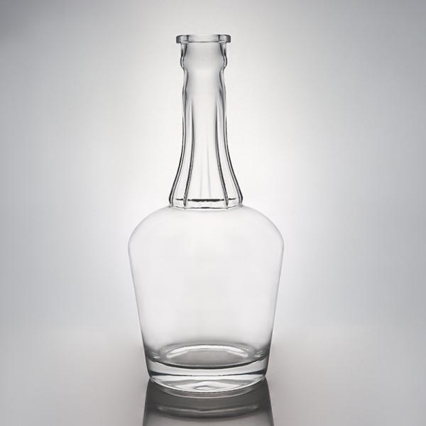 500ml 700ml 750ml 1000ml Long Neck Empty Glass White Wine Bottle with High Durability