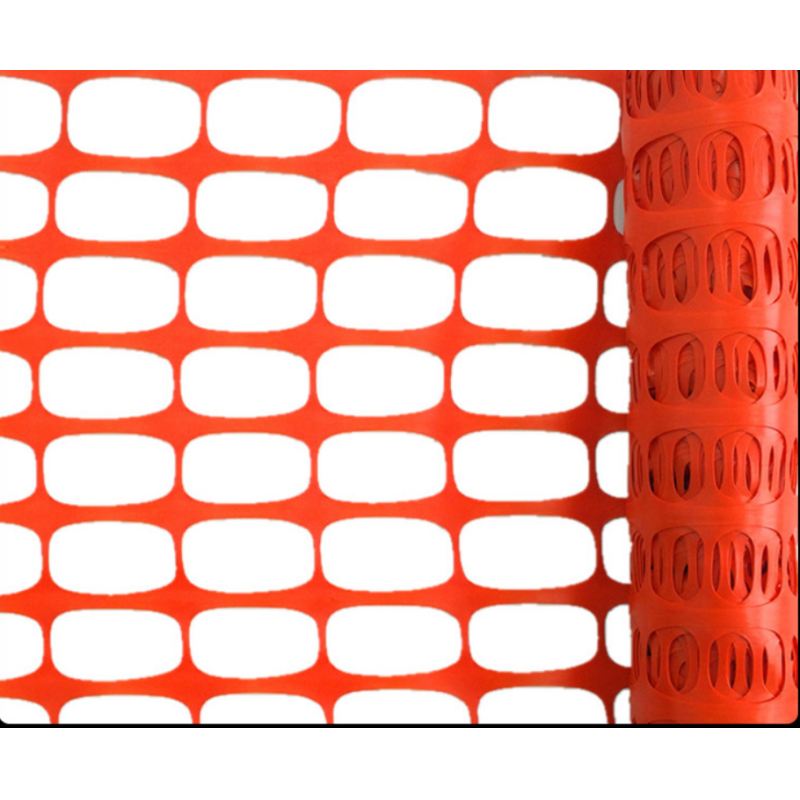 Peru Market 100% Road HDPE Orange Red High-visibility Road Barrier Safety Fence Net for Traffic Control and Construction Zones 
