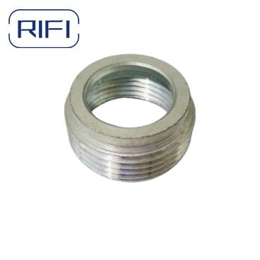 Pipe rigide de couleur de l'acier avec revêtement de zinc réduisant la bosse