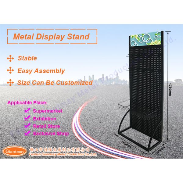 Showroom Product Tool Shelf Rack Exhibitor Metal Stand Display