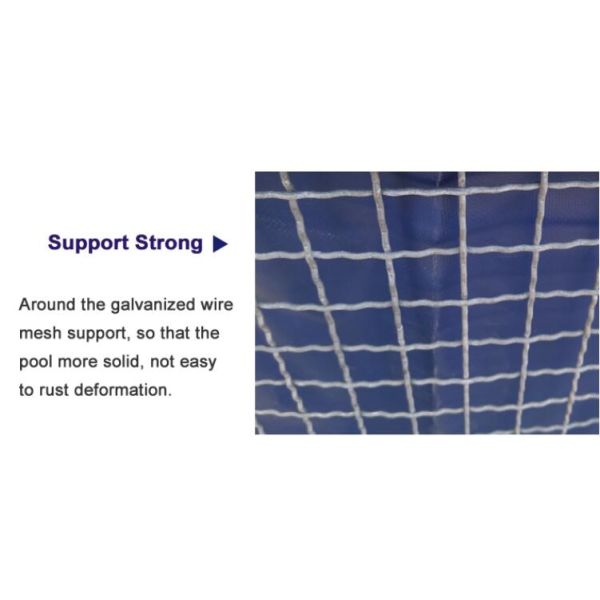 16m Diameter 301,440 Liters Collapsible Round Fish Pond PVC Tarpaulin Outdoor Fish Tank