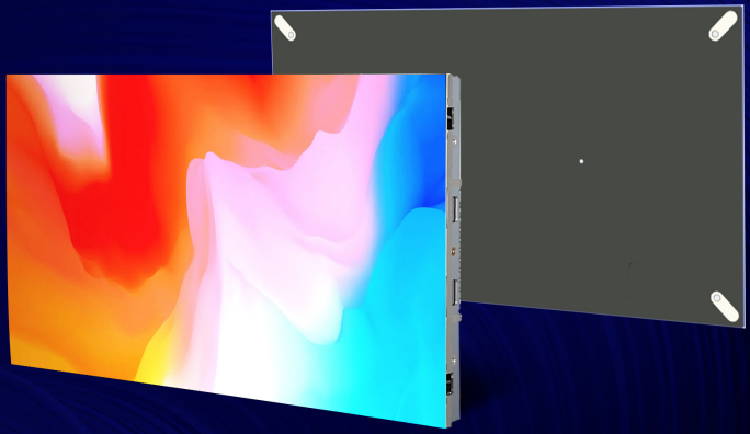 Indoor Wall Mounted LED Video Wall High Definition Ultra Thin